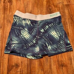 Nike Purple and Gray Dri-FIT Shorts